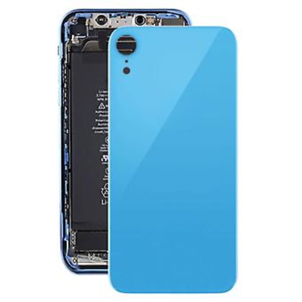 Bakskydd med lim för iPhone XR (Blå)