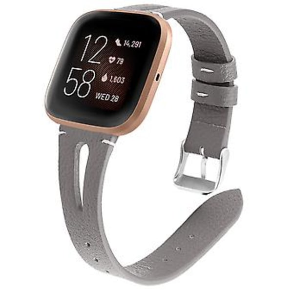 Rem for Fitbit Versa 2 - Armbånd til Fitbit Versa 2 (Grå)