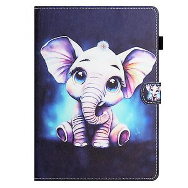 Sömnadsplattafodral för Samsung Galaxy Tab A9 (Elefant)