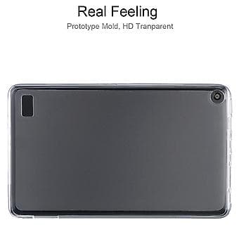 0,75 mm Dropproof Transparent TPU-etui til Amazon Kindle Fire 7
