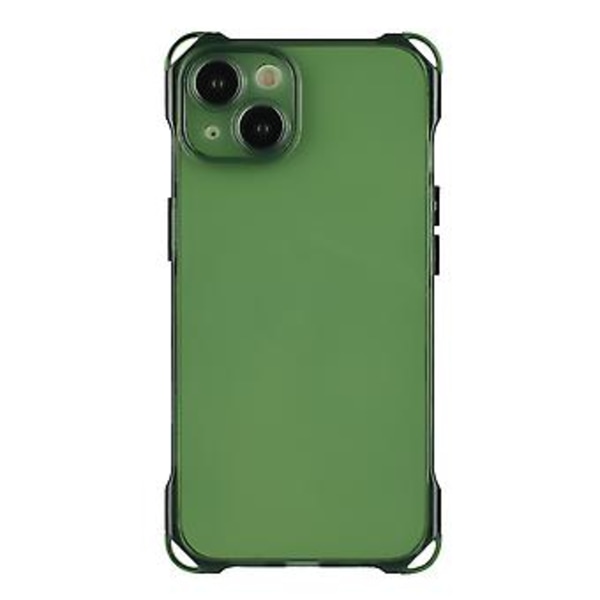 Stöttåligt TPU-fodral för iPhone 15 (Grön)
