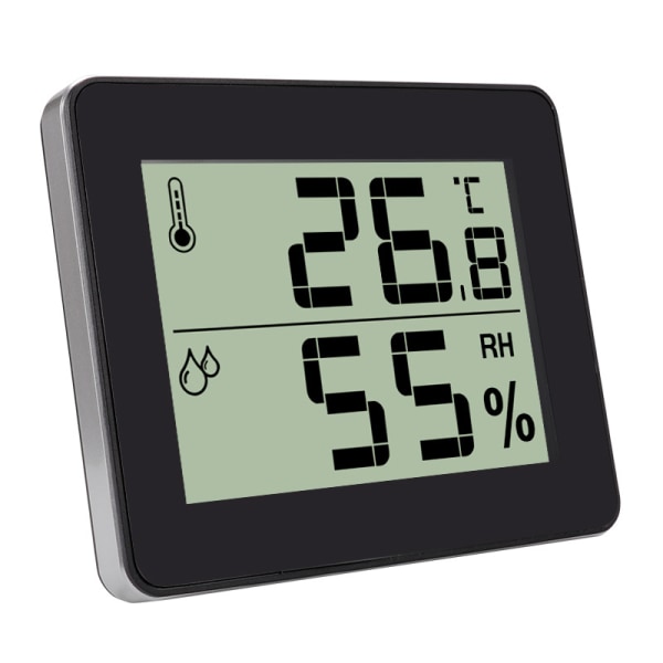 Minimalistisk temperaturhygrometer Digital termometer för Smart