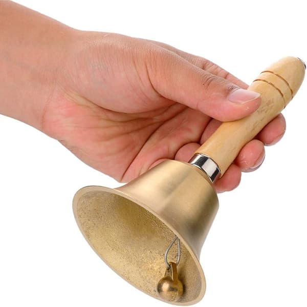 Trähandklocka, 8 cm multifunktionell handklocka med trähand
