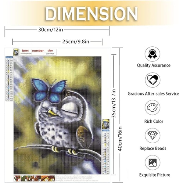 1pc 5D DIY Diamond Painting Kit Complet, Dessin Animé Paysage Dia