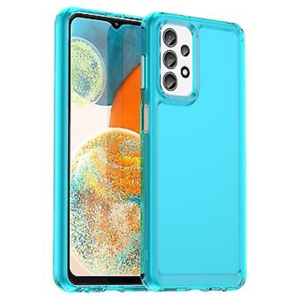 Telefonfodral för Samsung Galaxy A23 5g Candy Series Tpu (Transparent Blå)