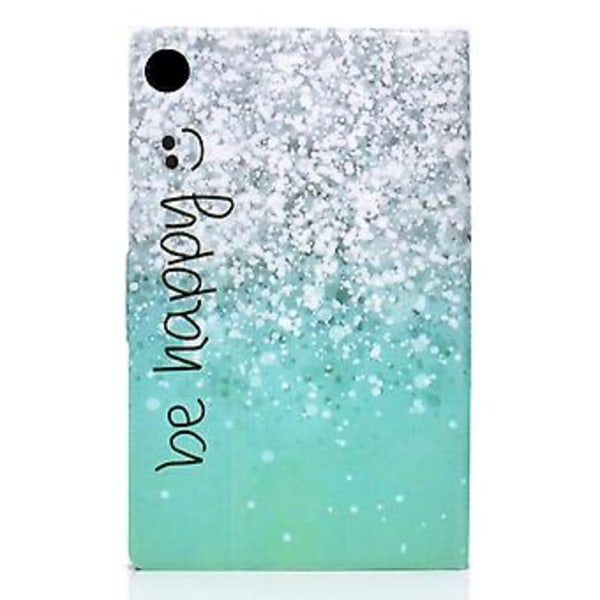 Läderfodral för surfplatta Samsung Galaxy Tab A9+ (Grön Quicksand)