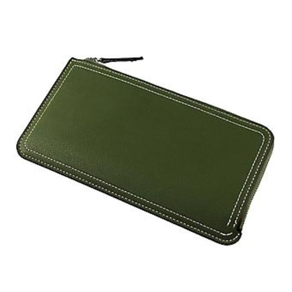 Ultratunt Damplånbok Multifunktionell och Portabel för Affärsresa (Armégrön)