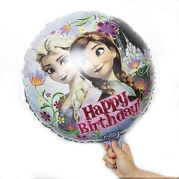 Frossen Aluminiumfolie Ballong 18 tommer Is Familie Prinsesse Xuebao Bursdagsfest Aluminiumfolie Ballong