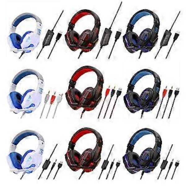 Soyto SY830 Trådløst Headset, Farve: Til PC (Sort Blå)
