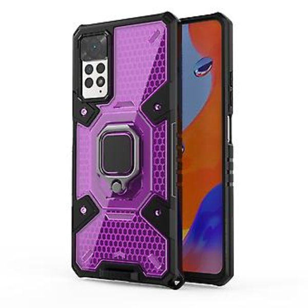 PC + TPU-fodral för Xiaomi Redmi Note 11 Pro 5G / 4G Global (Lila)