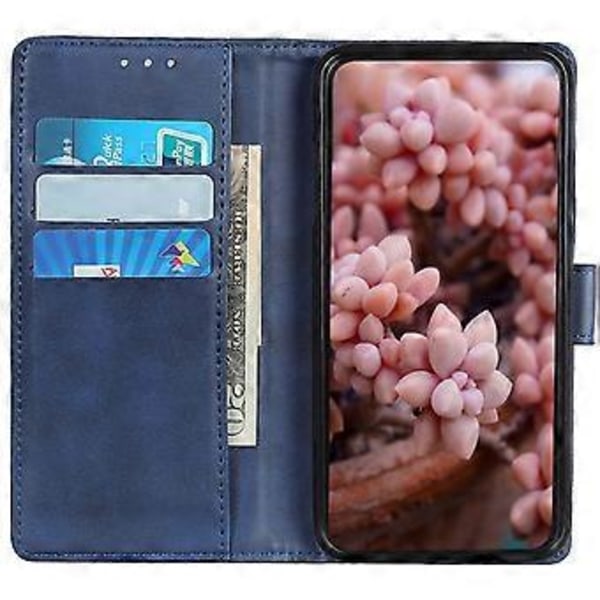 Til OnePlus Nord CE3 5G Ko-lædertekstur PU Læder Telefonetui Pung Stativ Telefoncover (Stil B)