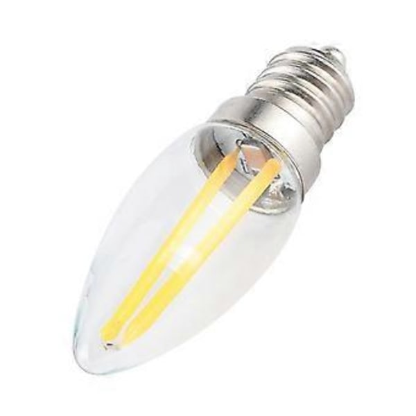 10 kpl E12 pitkä filamentti pienet LED-lamput himmennettävä lamppu 1,5 W AC110V kodin valaistukseen