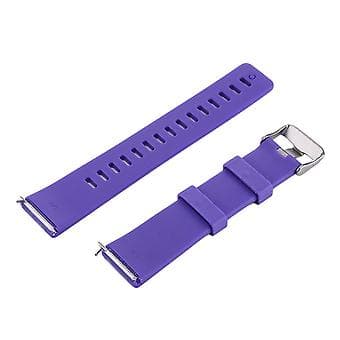 Silikoninen ranneke Fitbit Versa / Versa 2:lle (Violetti)