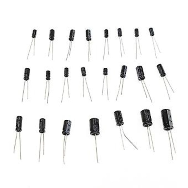 16-50V Radiell Elektrolytkondensator Sortimentskit 24 Värde 0.luF-1000uF 500st