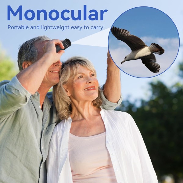 8x21 Mini Monokulær Teleskop, Monokulær Teleskop, Monokulær, Mini Monokulær Enkelt Kikkert til Børn