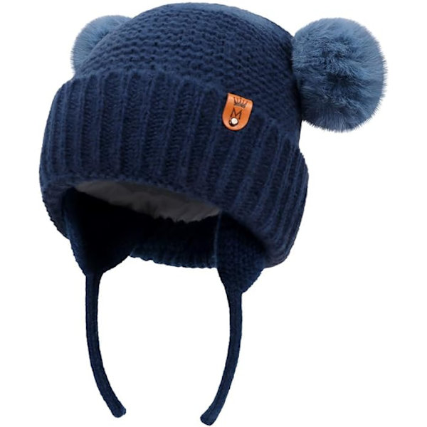 Vinterhatter for baby vinter varm lue vinter lue lue med øre F