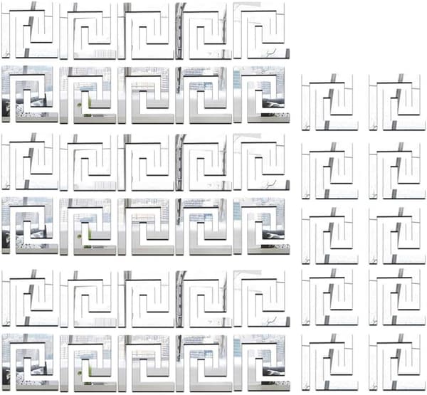 (Sølv) 3D Speilveggklistremerke Avtakbart Selvklebende Akryl