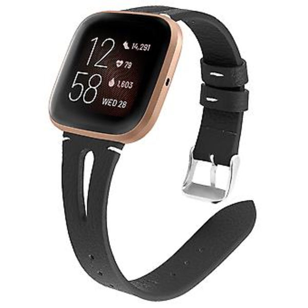 Fitbit Versa 2 -rannekkeelle (Musta)