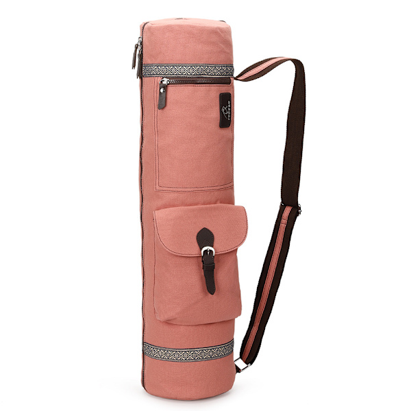 Yogaveske, yogamatteveske for robust yogamatte toteveske med adj