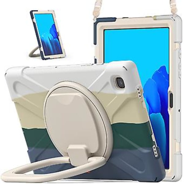 Kontrastfärgad Fodral för Samsung Galaxy Tab A7 Blå