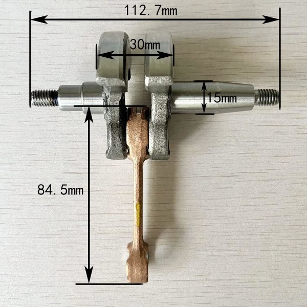 40-5 43CC buskrydder 430 trimmer krumtapaksel