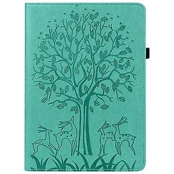 Tree & Deer Tablet Etui til Lenovo Legion Y700 (Grøn)
