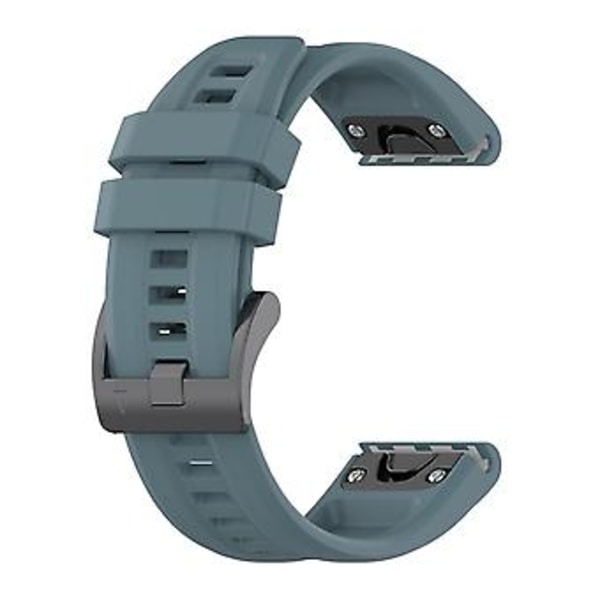Silikonklokkearmbånd for Garmin Fenix 7S (Marineblå)