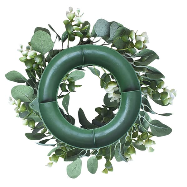 2 Pakke 40cm Kunstig Eucalyptus Kranse Bondehus Kunstig Gr