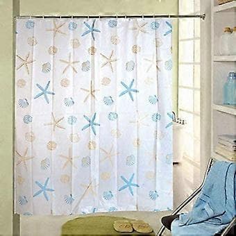 Elegant PEVA bruseforhæng til badeværelset med kroge 183 cm X 183 cm