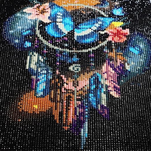 1 st 5D Diamantmålning Drömfångare Diamantbroderi