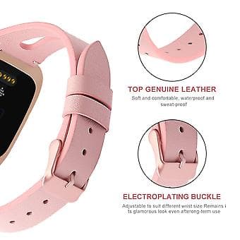 Armband till Fitbit Versa 2 (Rosa)