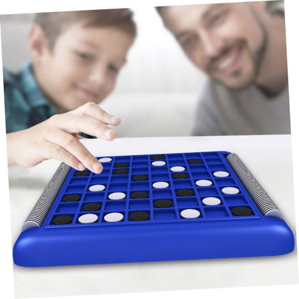 （36x3x30CM）1 Interaktivt vändbart reversi-schackset Barns koncentrationsträningsleksak Kul schackleksak