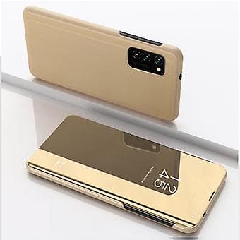 For Samsung Galaxy S20 FE 5G Forgyldt Spejl Etui (Guld)