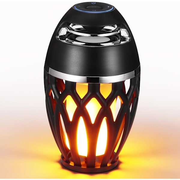 Bluetooth-kaiutin LED-valolla - Vedenpitävä langaton kaiutin -