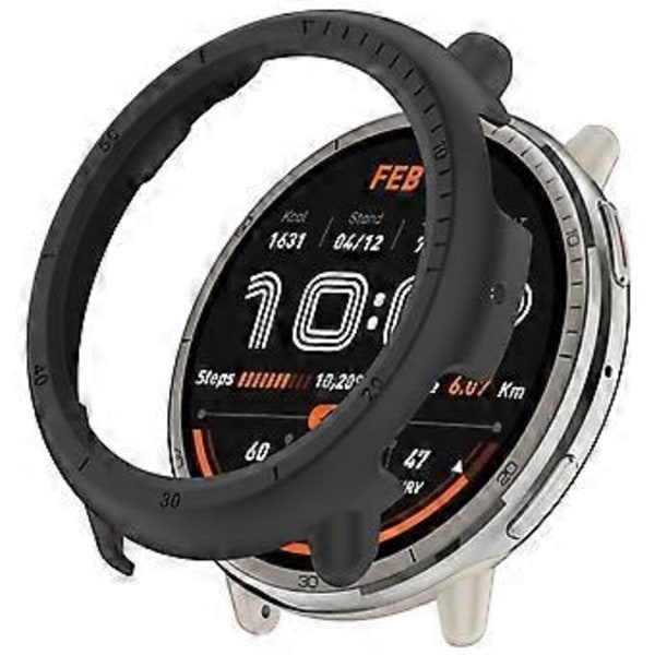 Smartwatch Ram Skydd Semi Skal Reptåligt Hölje Repskydd Fodral Stöttåligt för Active 2 A2437 Starlight (Starlight)