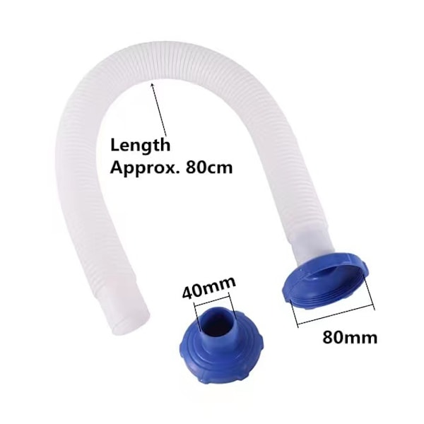 Ersättningskit för utomhuspool + adapter B för Intex 25016