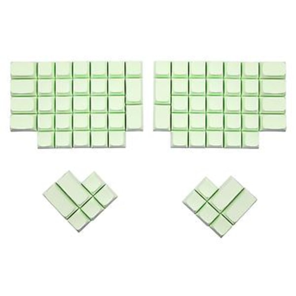 76 stk. PBT Blank Keycaps Ergodox Mekanisk Gaming Tastatur XDA Profil for Tast C