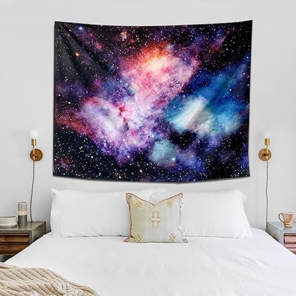 1kpl Galaxy, 200CM*150CM Mandala-seinävaate, Galaxy-seinävaate, Astron