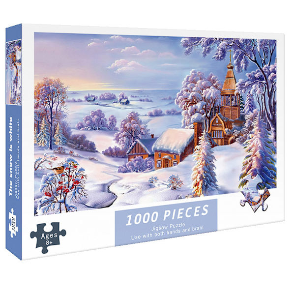 1000 brikker Premium Quality Art Collection for Adults and Children Ages 12 and Up Puzzle（style 7）