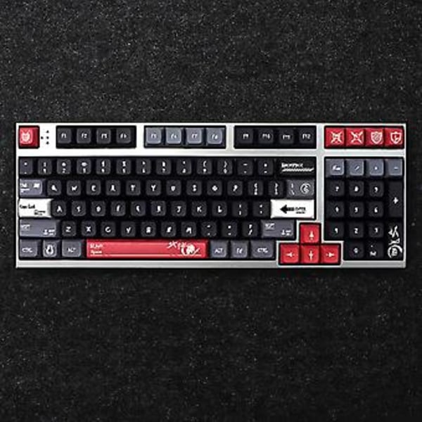 133 Taster PBT Keycaps 6.25U 7U Delt Mellomromstast for Mekanisk Tastatur Diy Keycap