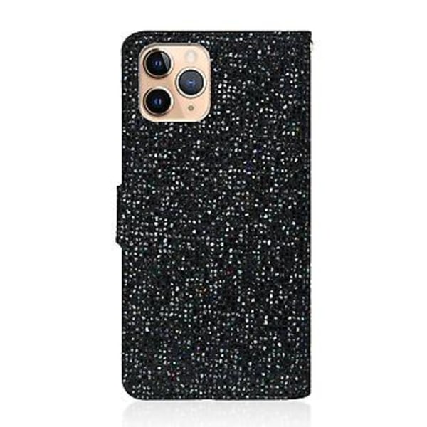 Nahkainen kotelo iPhone 12 Pro Maxille (Musta)