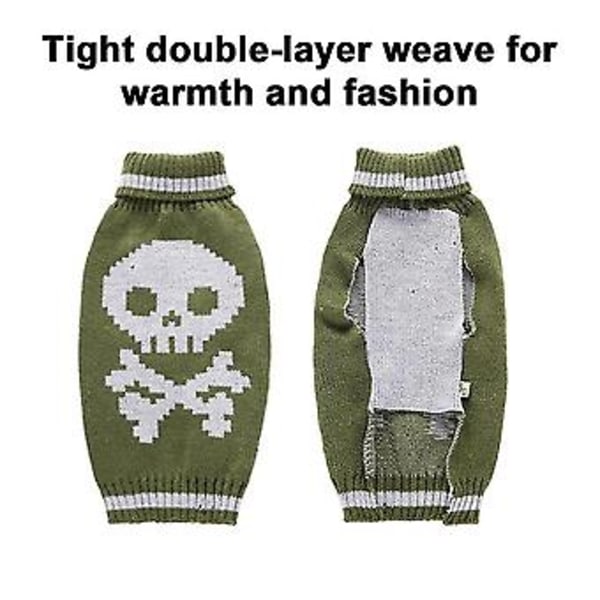 Hunde- og Kattesweater med Skelet - Halloween Kostume