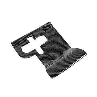 Karbonfiber Motorhette Låsbeskyttelse Deksel Trim For 2009-2021