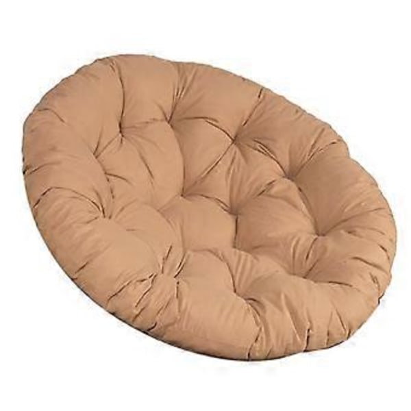60x60cm Utomhussittdynor Uteplats Sittdyna för Rotting Hängande (khaki)