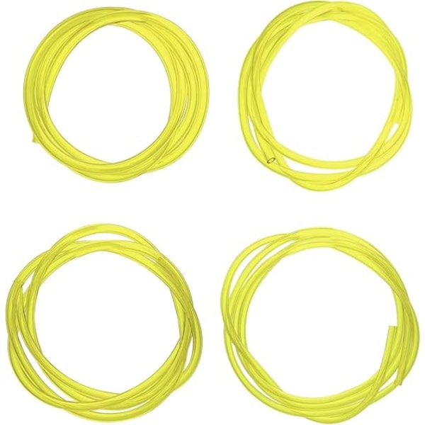 4 st Bränsleslang, Bränsleslang, 2 x 3,5 mm, 2,5 x 5 mm, 3 x 5 mm, 3 x