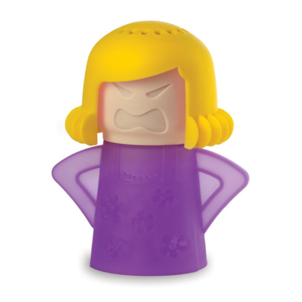 Angry Mama -mikroaaltouunin puhdistaja, höyrypuhdistin mikroaaltouunille, Angry
