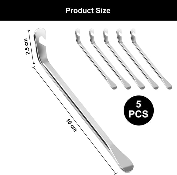 5 st Cykel Däck Spak, Kolstål Däck Spak Cykel Däck Byte Verktyg Däck Reparation