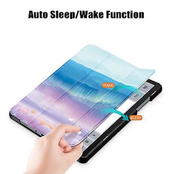Älykäs nahkainen tabletin suojakotelo Samsung Galaxy Tab A9 Plus:lle (Dream Deer)