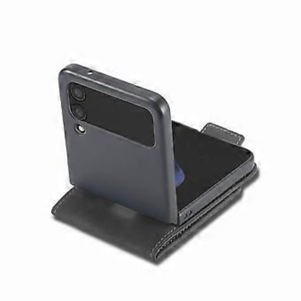 Magnetspänne Fodral Kompatibelt Med Samsung Galaxy Z Flip 3/4, PC Ram+ PU Läder Skyddande Skal