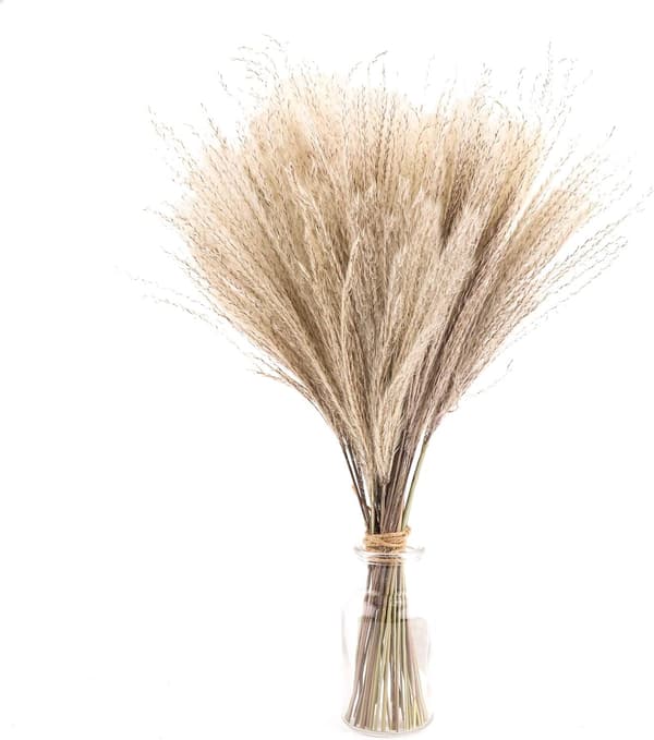 30 stk./parti 40cm kunstig tørret pampasgræs boho stil hjem indretning